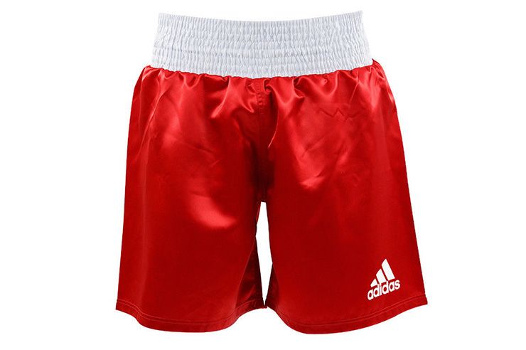 Adidas Multi Boxing Short Aiba Red White Activemile