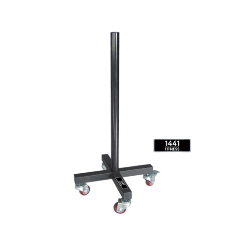 1441 Fitness Weight Plate Stand with Wheels 