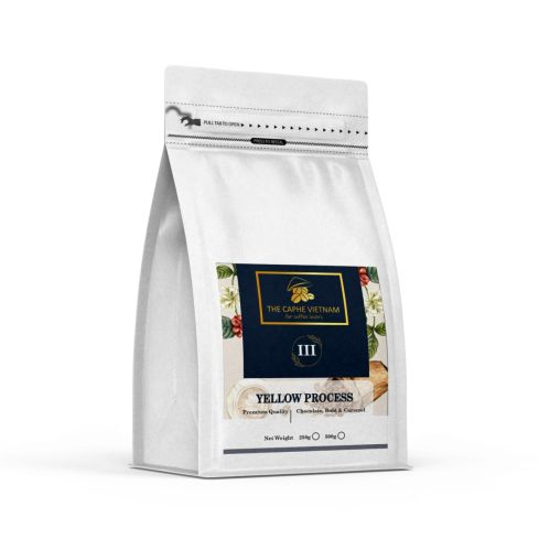 The Caphe Vietnam Premium Quality (Yellow Process) Vietnamese Whole Beans Coffee 1kg