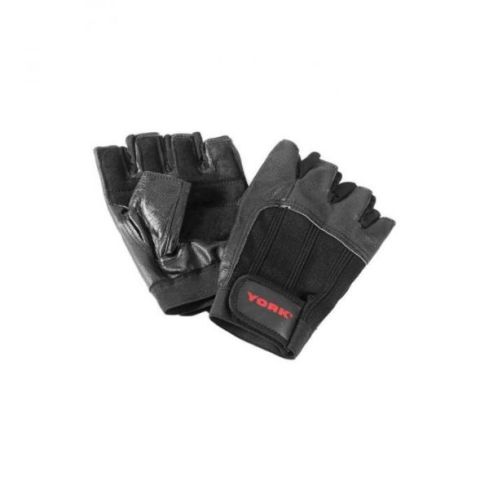 York Fitness Delux Leather Workout Glove