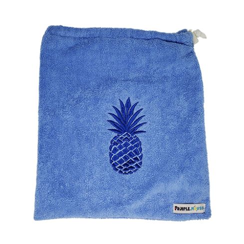 Pamplemousse Beach Bag with Pineapple Embroidery