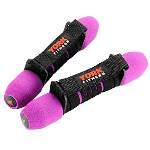 York Fitness Pair Of Soft Grip Hand Weights 0.5Kg 