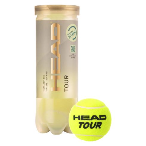 Head Tour 3 Tennis Balls Single Can