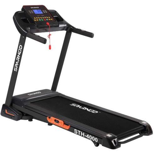 Sparnod Fitness STH-4000 (2.25 HP Dc Motor) Peak Automatic Motorized Running Treadmill - STH-4000