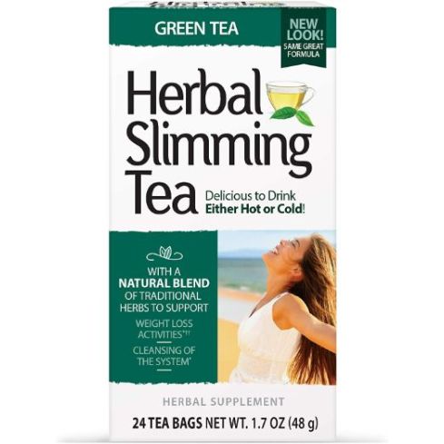 21st Century Herbal Slimming Green Tea 24 Tea Bags