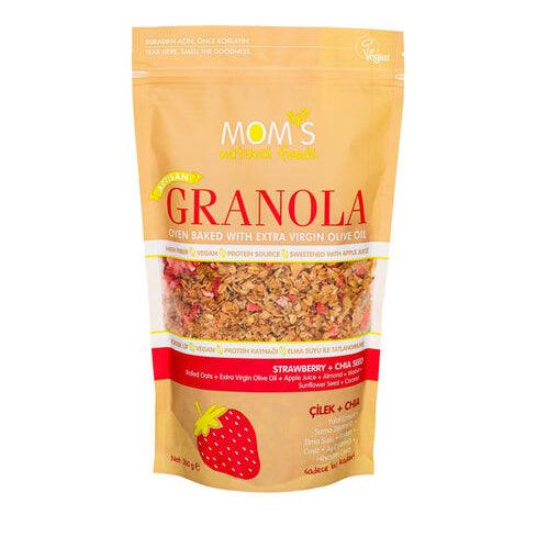 Mom's Natural Foods Strawberry & Chia Seed Granola