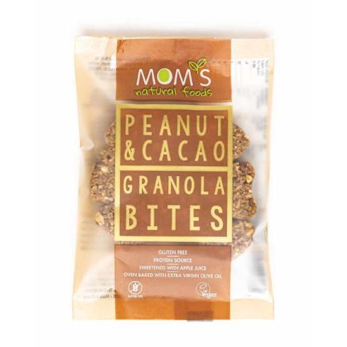 Mom's Natural Foods Peanut & Cacao Granola Bites
