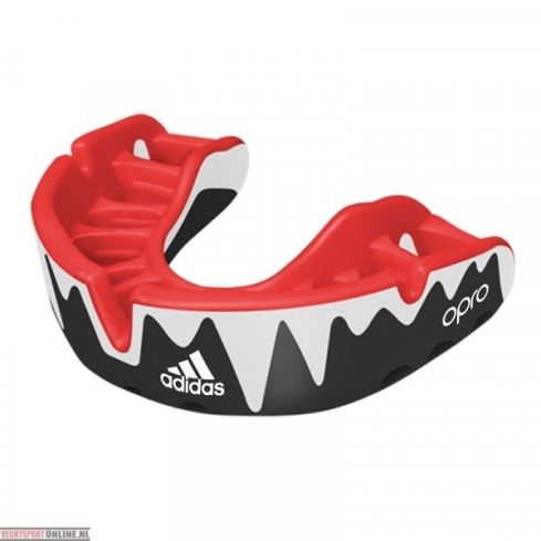 Adidas Mouth Guard Platinum Gen4 - Red/Black/White Senior