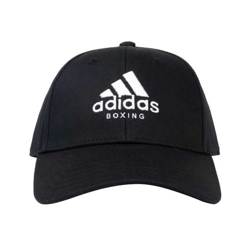 Adidas Ball Cap with Adidas Stack Log Boxing - Black/White