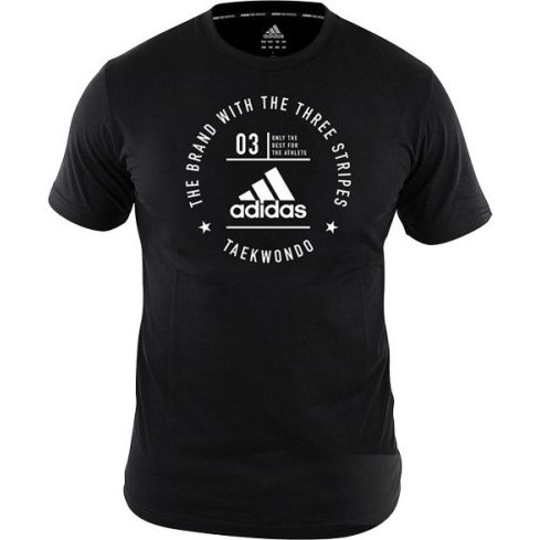 Adidas Men's Community T-shirt - Black/White