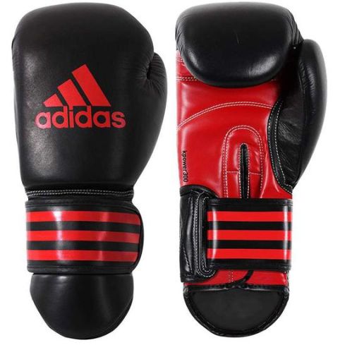 Adidas KPower 300 Kick Boxing Gloves - Black/Red