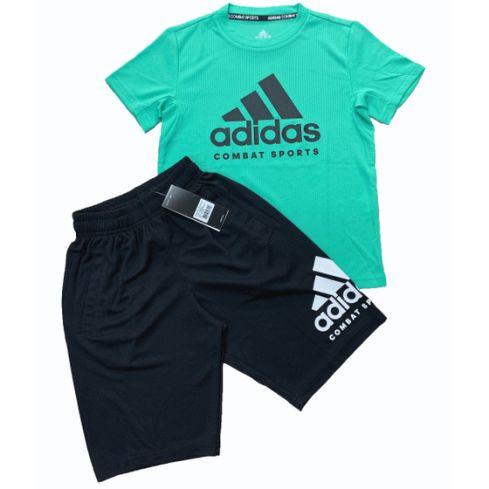 Adidas Adi-Club Team Tracksuits Kids - Light Green/Black