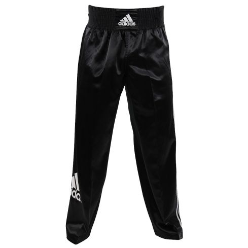Adidas Kick Boxing Pant With Mesh Part - Black/White