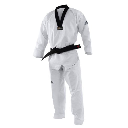 Adidas Adi Champion IV 2019 Taekwondo Uniform - White/Black