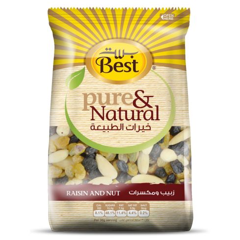 Best Pure & Natural Raisin & Nut Bag