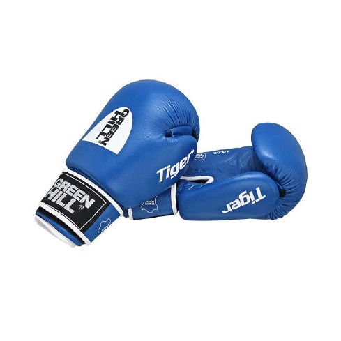 Green Hill Tiger AIBA Approved Boxing Gloves 