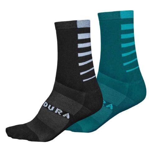 Endura CoolMax® Stripe ll Sock ( 2-Pack)
