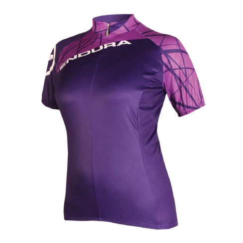 Endura Women's  Singletrack Jersey-Purple