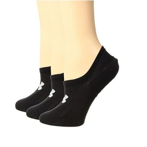 Under Armour Women's Essential Ultra Low Liner Socks - 3-Pack