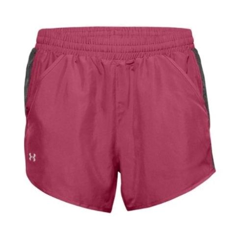 Under Armour Women's  Mileage Shorts -Red
