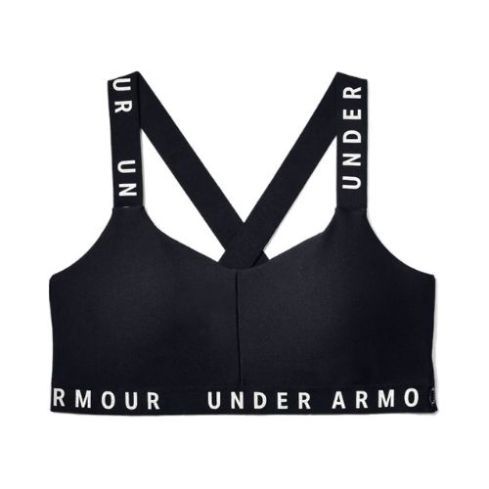 Under Armour Bra Women's Wordmark Strappy Solid Sportlette 