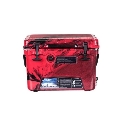 Kuer Cooler - 20QT 19 liters, Red Camo Color