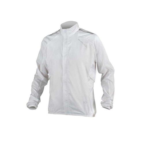 Endura Men's Pakajak Jacket-White (Packed in self fabric stuff sack) - White