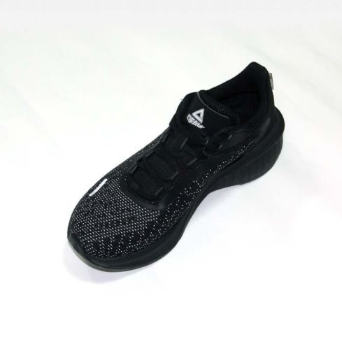 Peak Laceoff Black Shoes