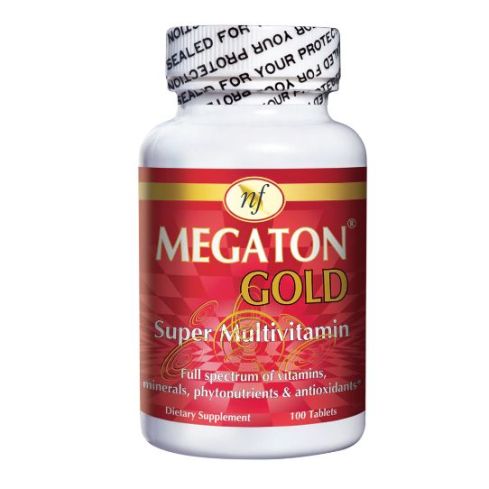 Natural Fervor Megaton Gold Super Multivitamin 100 Tablets 