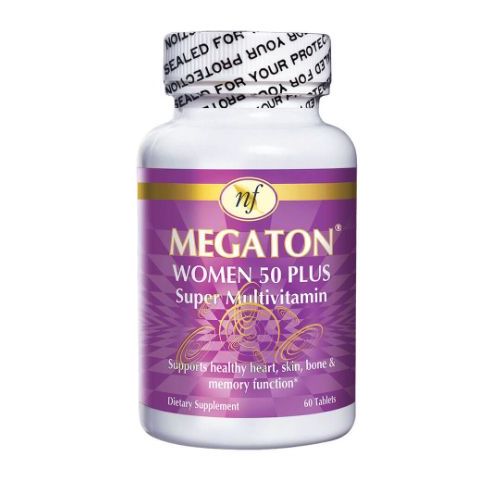 Natural Fervor Megaton Women 50 Plus Super Multivitamin 60 Tablets 