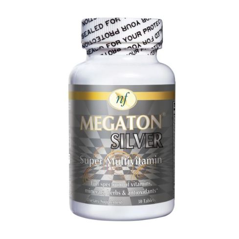 Natural Fervor Megaton Silver Super Multivitamin 30 Tablets 