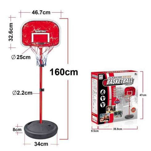 Generic Adjustable Basketball Hoop, Portable Basketball Children Hoop | MF-0733