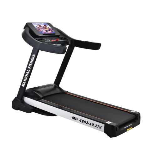 Marshal Fitness 6.0HP Home Use TV Treadmill with Max User Weight 160KG
