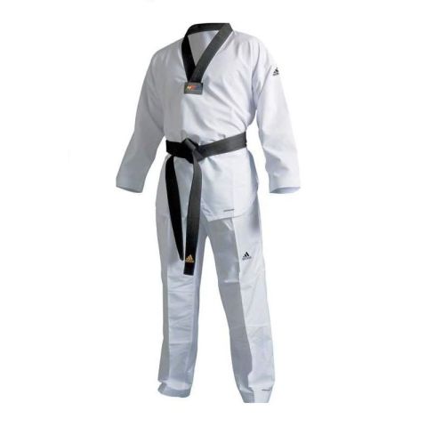 Adidas Adi Fighter Taekwondo Uniform - White/Black