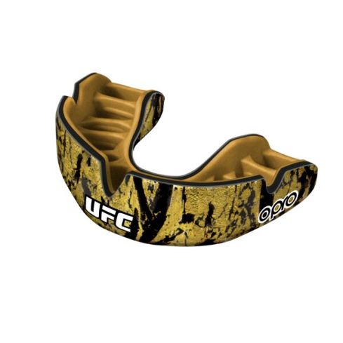 Opro Mouthguard PWF Full Pack Licensed UFC Gold/Black/Gold P178 Adult