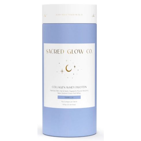 Sacred Glow Co. Collagen Whey Protein Vanilla