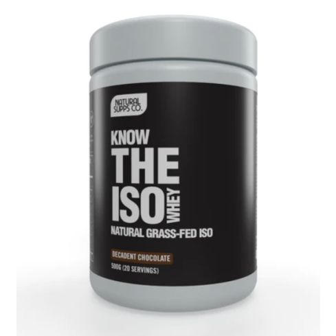 Natural Supps Co. Know the ISO Whey Natural Chocolate