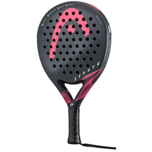 Head Padel Racket Zephyr 2023 Black/Pink