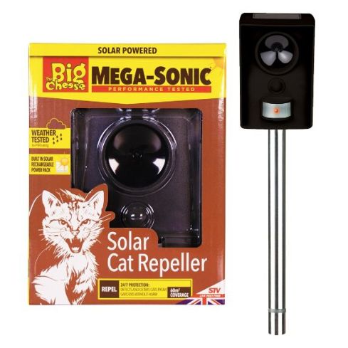 Stv Mega-sonic® Solar Cat Repeller