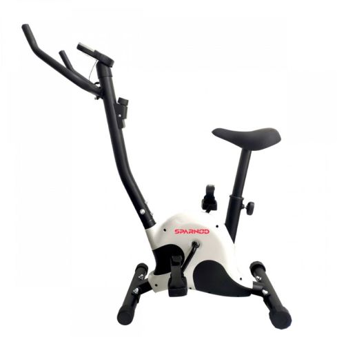 Sparnod Fitness Upright Exercise Bike For Home Use With LCD Display - SUB-50