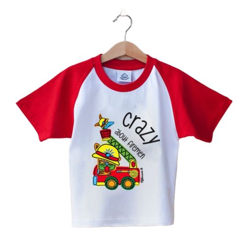 Milchmania Crazy about Firemen Kids T-shirt