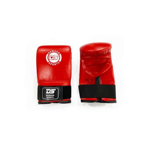 Dawson Sports Traditional Style Bag Mitts – Gloves in Red