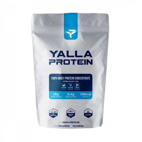 Yalla Protein 100% Whey Concentrate 1 KG