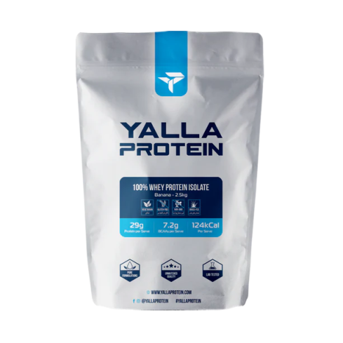Yalla Protein 100% WHEY ISOLATE  2.50KG 76 servings