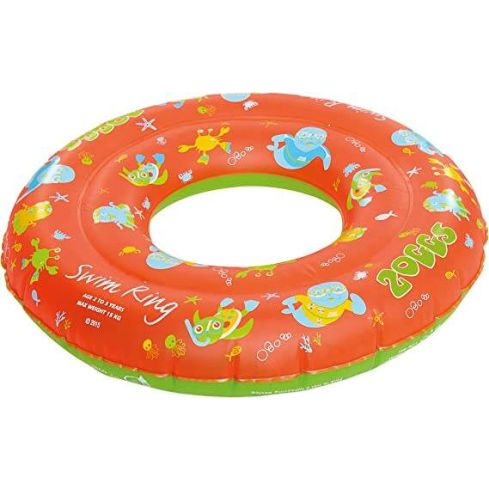 Zoggs Junior Zoggy Swim Ring - Orange Green