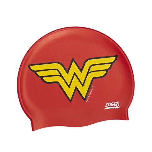 Zoggs Wonder Woman Silicone Cap - Red