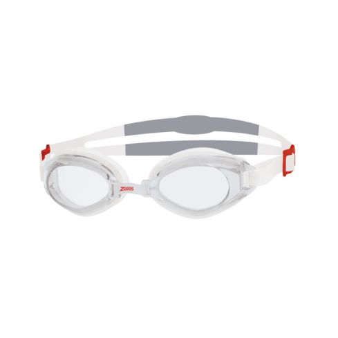 Zoggs Endura Goggle - White Red