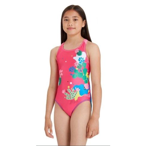 Zoggs Cactus Flyback One Piece Cactus Print Full Lined Ladies