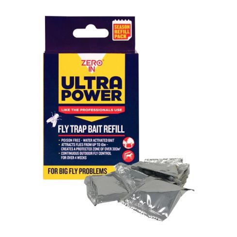 STV Outdoor Fly Trap Refill Sachet - 8g x 6