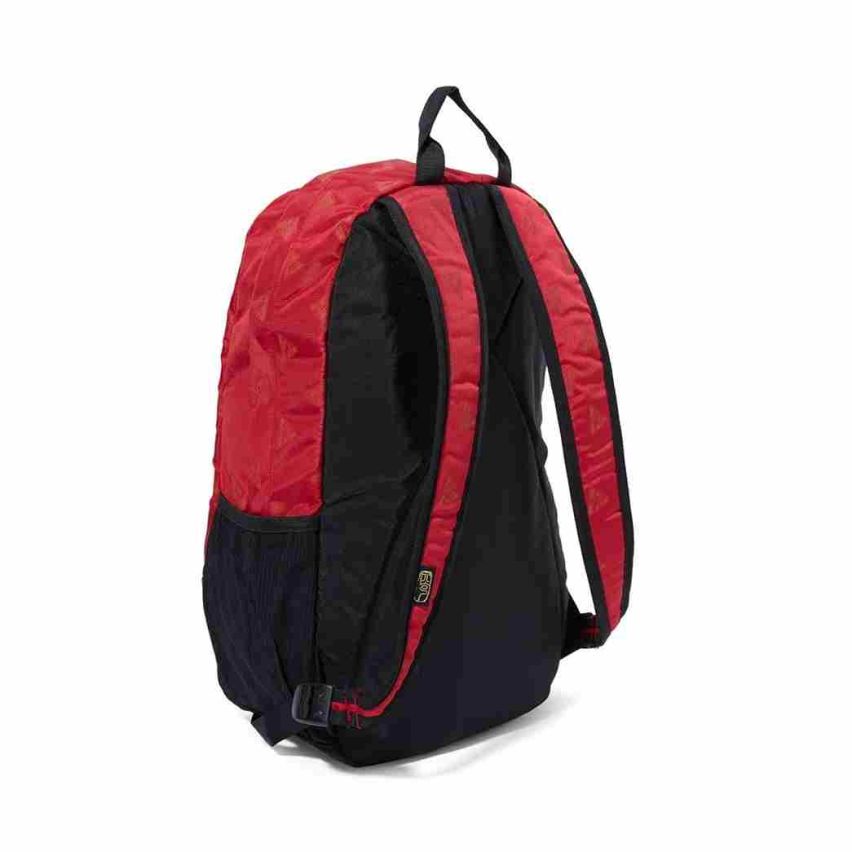Peak Backpack Rusty Spacious Printed Design Red/Black